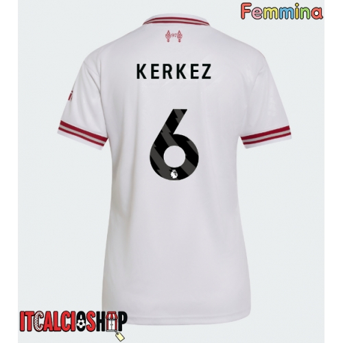 Liverpool Milos Kerkez #6 Seconda Maglia Femmina 2026-27 Manica Corta